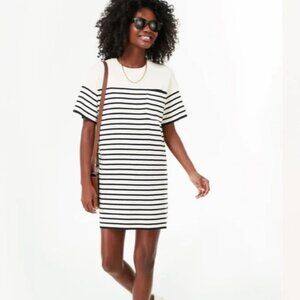 Navy Knit Striped Frenchie Dress
TUCKERNUCK